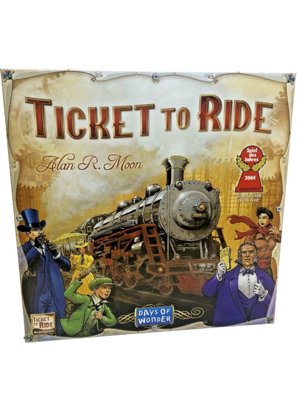 Ticket to Ride Days of Wonder Alan R. Moon North American Train Adventure Game